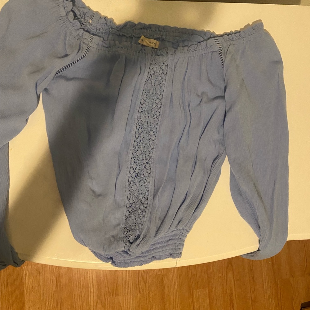 Blue Aeropostale Blouse Size XS